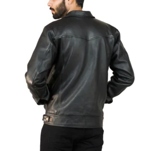 Men’s Smart Casual Leather Jacket