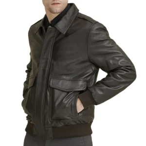 Men’s Smart Casual Leather Jacket