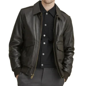 Men’s Smart Casual Leather Jacket